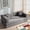 Gray, variant on YINIX 78,6" Convertible Sofa Couch with 2 Pillows, Sleeper Sofa Bed for Living Room, Small Spaces, Gray