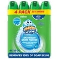Scrubbing Bubbles Bathroom Cleaner, Rainshower Scent, 4 Count, 100 oz. Total – Removes Soap Scum & Grime