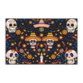 thumbnail image 1 of Fondo del Día de los muertos de México, decoraciones de fiesta temáticas de terror, bandera colgante, pancarta del Día de los muertos, nuevo de 2023, 1 of 5