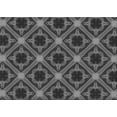 thumbnail image 1 of Ahgly Company Machine Washable Indoor Rectangle Transitional Gray Area Rugs, 3' x 5', 1 of 7