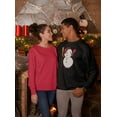 thumbnail image 3 of Old Glory Mens Snowman Body Costume Long Sleeve Sweatshirt, 3 of 6