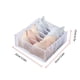 thumbnail image 4 of Cateissary Caja de almacenamiento de ropa interior, cesta organizadora de ropa reutilizable, divisor de cajón plegable, contenedor portátil, ropa interior Type3 NO3 Cateissary HA000351-05B, 4 of 6