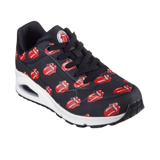Tenis Skechers Uno X Rolling Stones negro 25.5