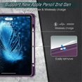thumbnail image 3 of Funda magnética CaseBot para iPad Pro 12.9 6th Gen 2022, color morado, 3 of 9