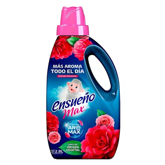 Suavizante de telas Ensueño Max frescura primaveral 2.8 l