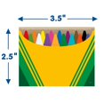 thumbnail image 3 of Etiquetas de identificación Eureka Crayola, crayones autoadhesivos, 40 unidades, 3 of 5