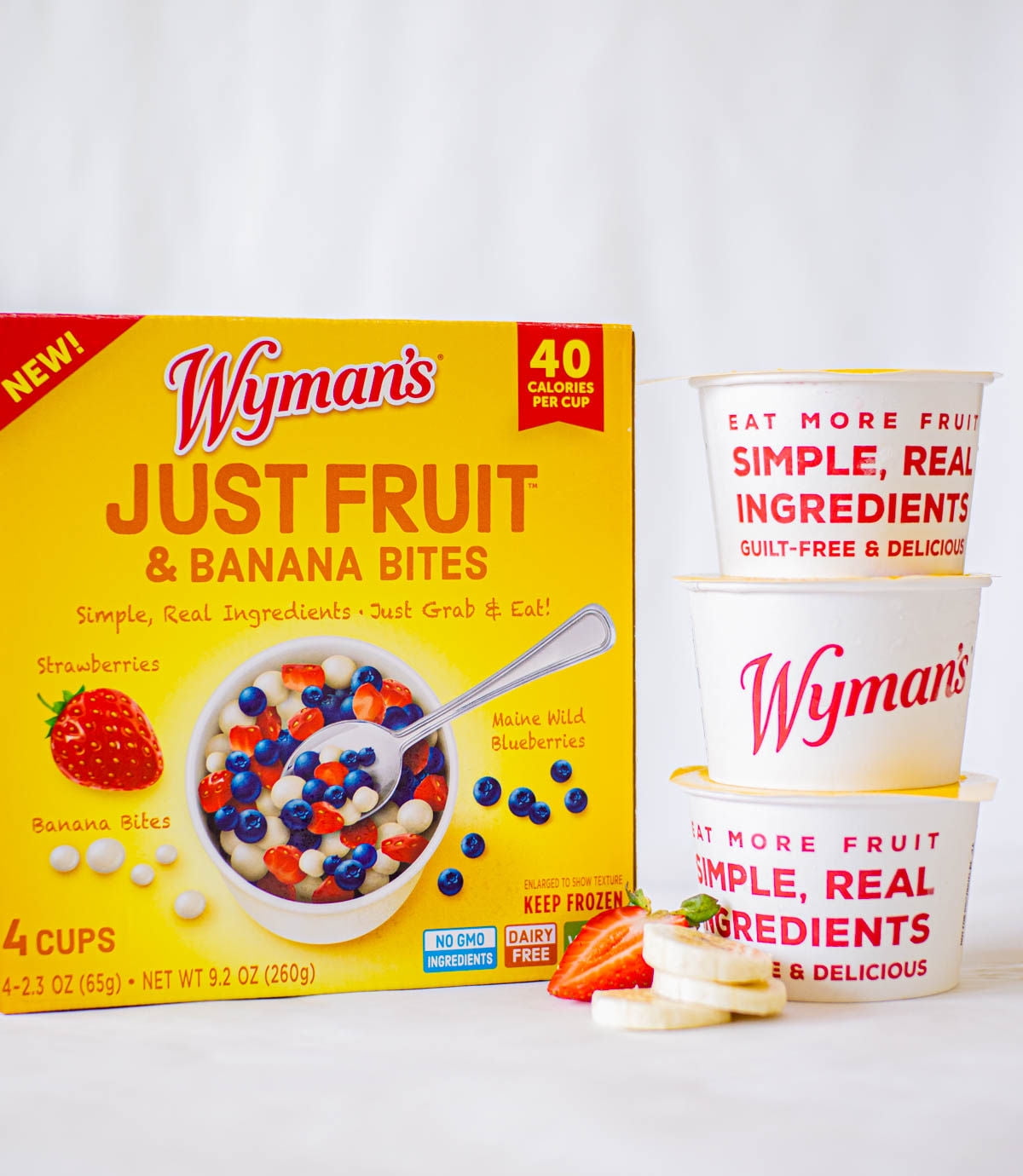 Wyman's Just Fruit And Greek Yogurt Bites