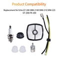 thumbnail image 2 of GT-200i SRM-225 PE-260 PPT-230 Air Fuel Line Filter Maintenance Kit for Echo GT-200 PE-200 SRM-2100 With Primer Bulbs, 2 of 6