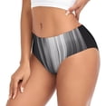 thumbnail image 2 of Fotbe Monochrome Abstract Lines Calzones Estampados para Mujer – Ropa Interior de Algodón, Cómoda, Suave y Elástica-XX-Large, 2 of 6