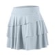 thumbnail image 3 of Pantalones cortos de yoga para mujer, falda holgada de dos piezas, secado rápido, para correr, fitness y tenis, 3 of 3