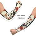 thumbnail image 4 of ALAZA Bohemia Flowers UV Sun Protection Arm Sleeves UPF 50+ Compression Cooling Sleeve 1 Pair, 4 of 7