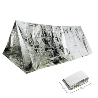 Emergency TENT Blanket Survival Mylar Thermal Safety Insulating