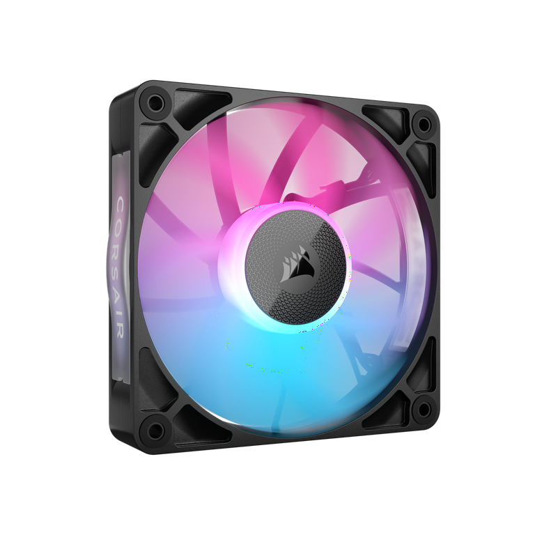 CORSAIR RX120 RGB 120mm PWM 2個セット iCUE LINK RX120 MAX RGB 120mm PWM Thick Fans Starter Kit - White