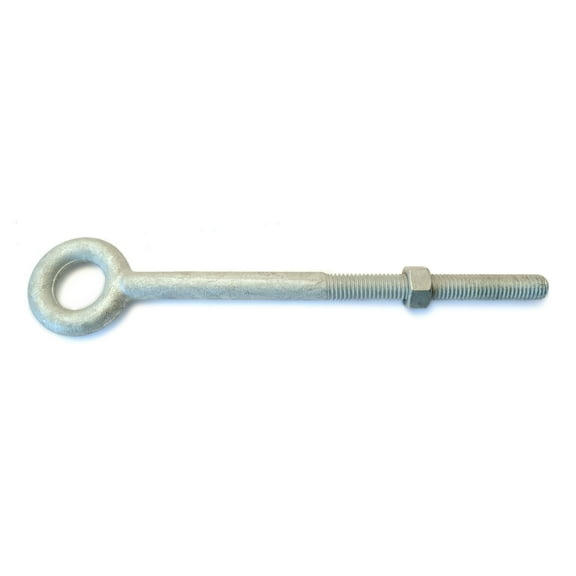 1/2"-13 x 1" 8" x 10" Hot Dip Galvanized Eye Bolts (1 pcs.)
