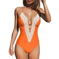 thumbnail image 1 of Maillot de Bain Bikini Femme Croisé devant Lacé Deux Pièces, 1 of 6