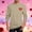 004Khaki, variant on Generic Men's Valentine T-Shirt Heart Printed Round Neck Long Sleeve Loose Blouse Casual Holiday Athletic Fashion Pullover Tops