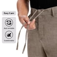 thumbnail image 4 of FEDTOSING Mens Casual Dress Pants Old Money 30"/32" Slim Fit Vintage Tapered Trousers, 4 of 7