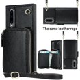 thumbnail image 5 of Funda tipo cartera para Huawei P30 con tarjetero y correa para el hombro para mujer, 5 of 5