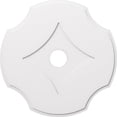 thumbnail image 1 of Ekena Millwork CMP40PL-06000 40 in. OD x 6 in. ID Square Percival Architectural Grade PVC Contemporary Ceiling Medallion, 1 of 1