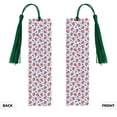 thumbnail image 2 of Kdxio Strawberries Print Metal Tassel Bookmarks,Perfect Gift for Art Lovers and Bookworms Metal Bookmarks for Women, 2 of 8