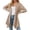 Khaki, variant on HJYCHN Oversized Sweaters for WomenFall Winter Open Front Long Sleeve Loose Slouchy Knit Cardigan Sweater Solid Color Long Cardigans for Women Black M