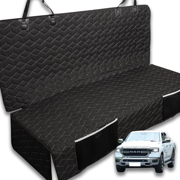 Funda de asiento de coche Meginc impermeable para asiento trasero de camión para perro