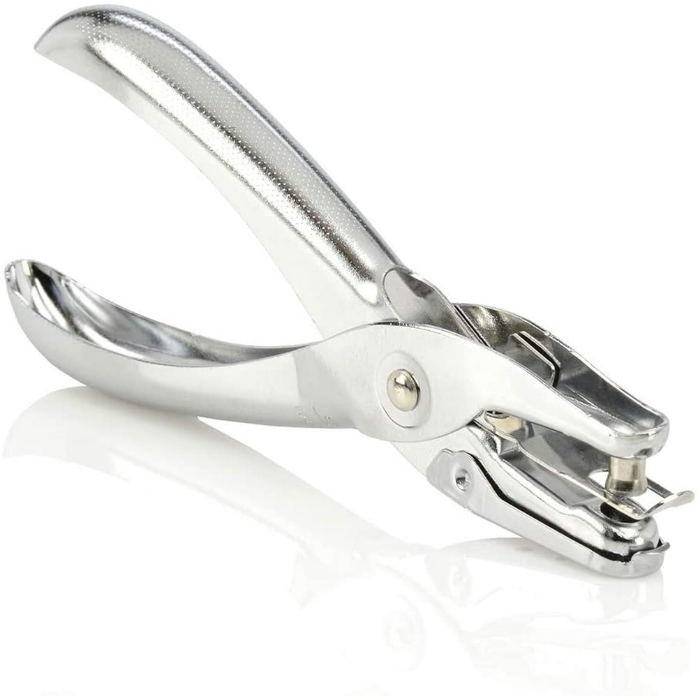 1 Hole Punch, Single Hole Puncher, 5 Sheet Capacity, Classic Office
