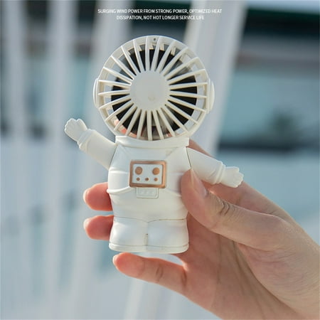

Lzobxe Summer Portable Fan Cartoon Cute Astronaut Fan Usb Charging Creative Cartoon Pocket Handheld Small Fan Desk Fan on Clearance