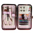 thumbnail image 2 of UNIQUE Creativ Faux-Leather Sewing Kit - Compact Travel Repair Set, 8pc, 2 of 4