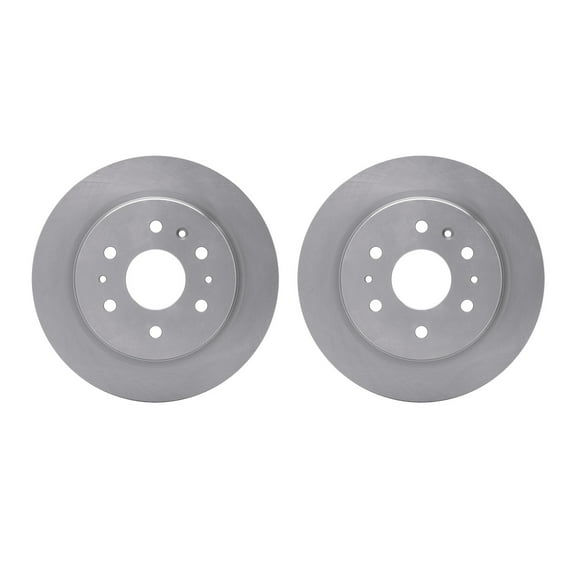 Dynamic Friction Company Rear Brake Rotors 6002-47065