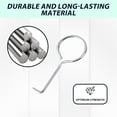 thumbnail image 4 of Stainless Steel Drain Key 5 Pcs,Effective Shower Drain Hook,Hair and Debris Remover,Versatile Floor Drain Tool,Durable and Rustproof Linear Drain Removal Tool, 4 of 8
