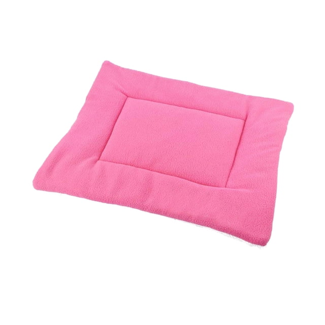 Greeniant Alfombrilla lavable para mascotas, perrera, tela para las cuatro estaciones, manta para perros, cojín interior, almohadilla para aire Suministros para perros Rosa roja S Greeniant JJ18419-04