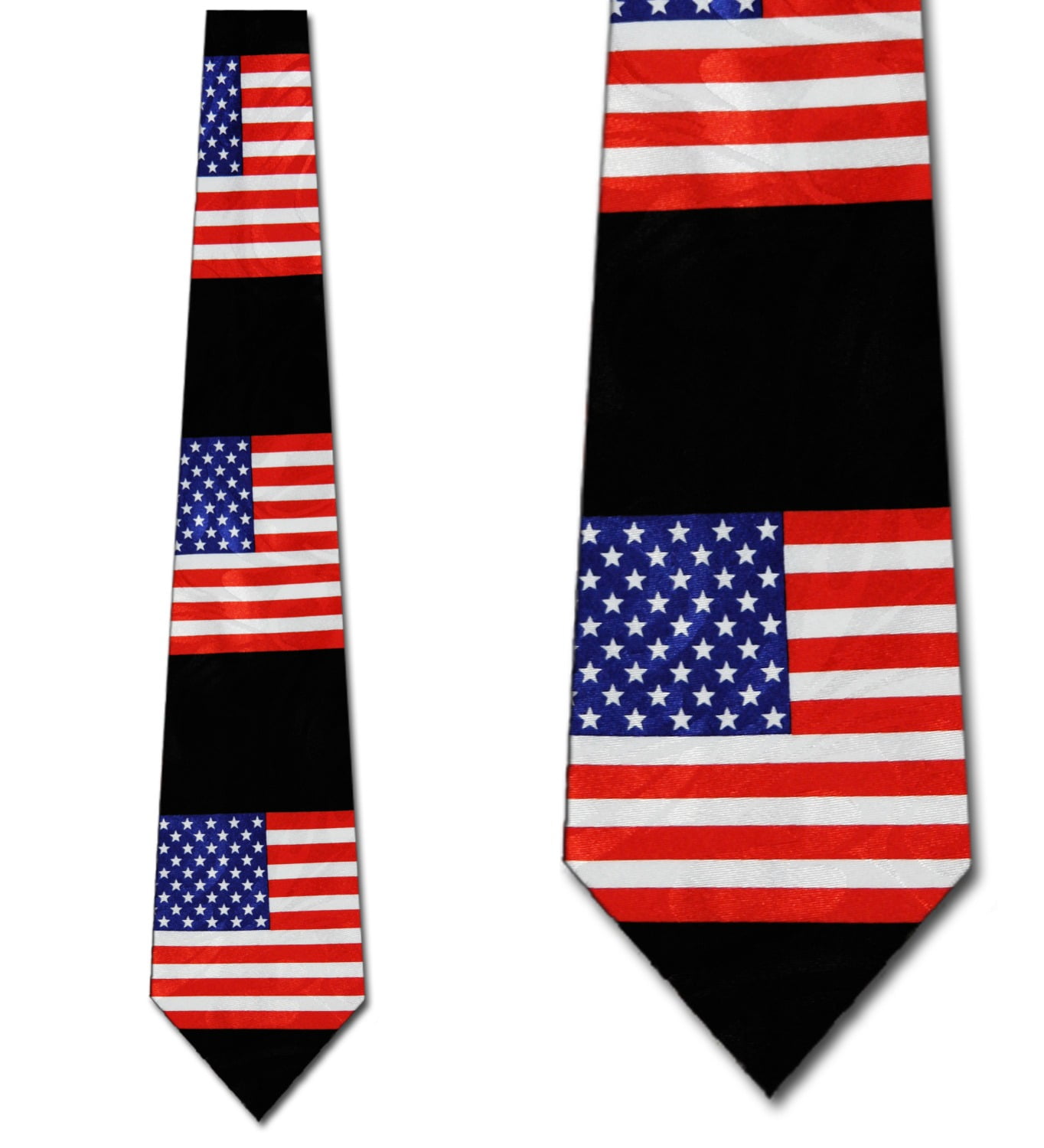 Big Flags Patriotic Necktie Mens Tie By Tieguys - Walmart.com