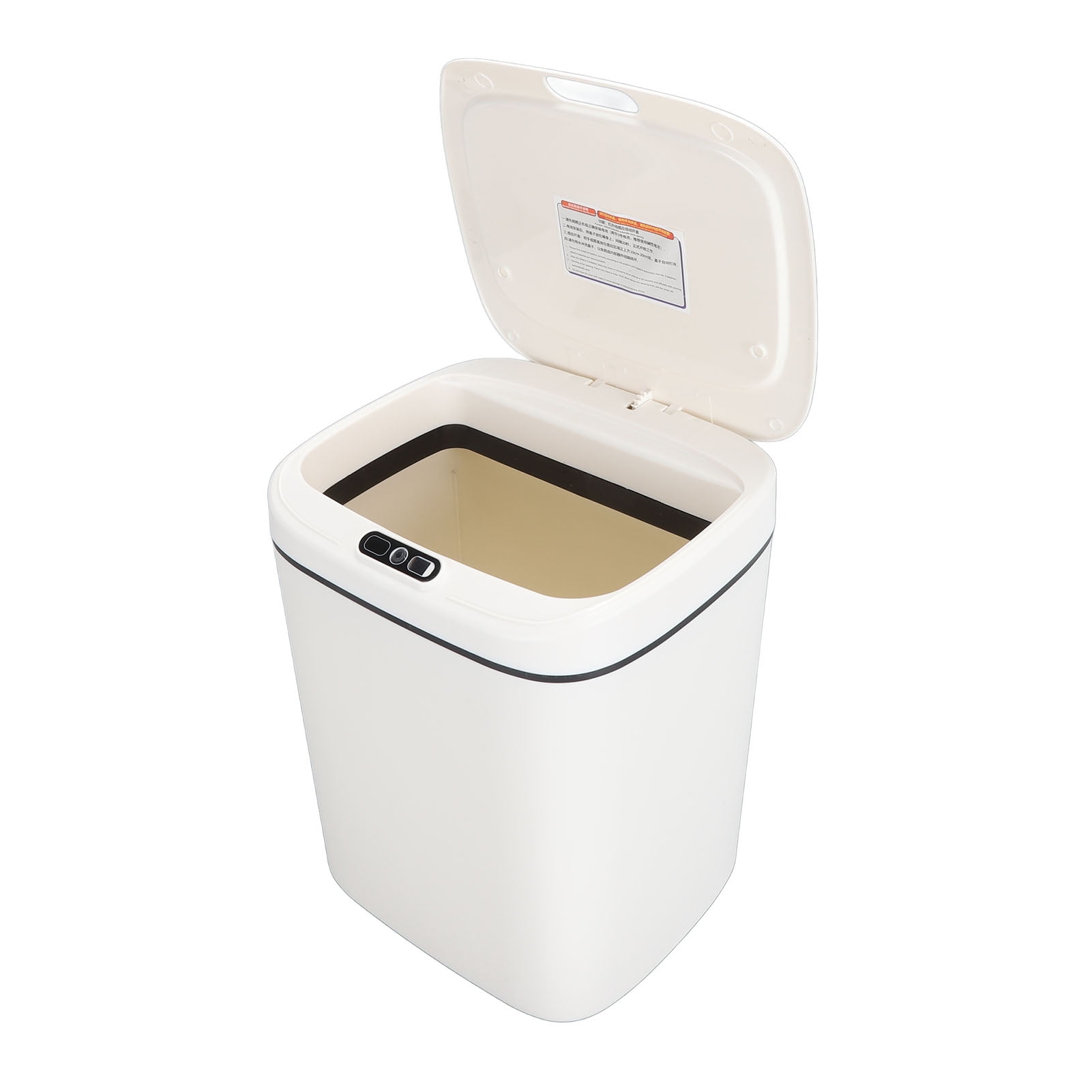 Poubelle Automatique Sans Contact - Grand Volume, étanche Anti-odeurs - Pour Cuisine, Salle De Bain, Bureau (27,5x21,5x21,5 Cm) - 5