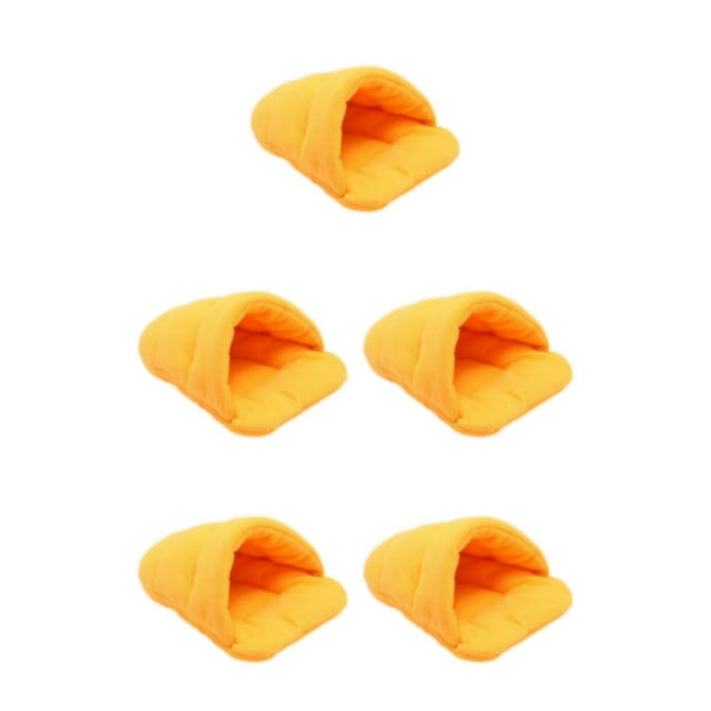 Transemion Soft And Comfortable Dog Bed Suitable For All Breeds Universal Easy To Clean Orange XS,> 5Set