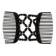 thumbnail image 3 of 2 Piezas de Doble Peinetas de cabellero para Mujer, de Elásticas, Fabricante de Bollos BLESIY Peines para el cabello con cuentas de madera para mujer, 3 of 8