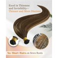 thumbnail image 3 of Extensiones de cabello Sunny Hair Genius Weft Balayage 14 pulgadas, 3 of 9