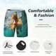 thumbnail image 3 of Fotbe Underwater Swimming Duck Traje de Baño para Hombre – Shorts de Natación de Secado Rápido con Forro y Bolsillos-Medium, 3 of 6