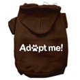 thumbnail image 1 of Adopt Me Screen Print Pet Hoodies Brown Size Lg (14), 1 of 1