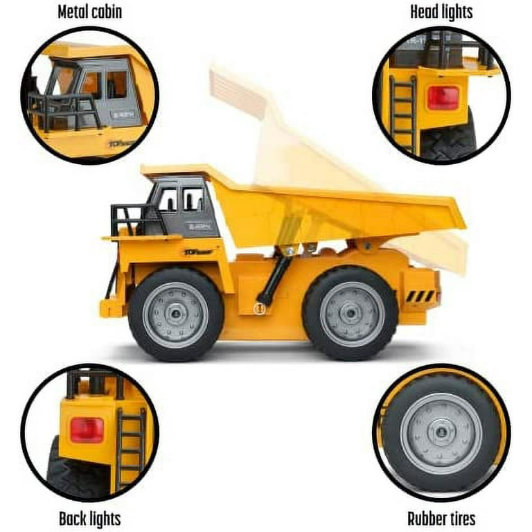 Top Race RC Remote Control Dump Truck Toy | 11