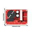 thumbnail image 5 of CIYISON Tweeter Altos Bass Sound Frequency Divider 3 Way Crossovers Filters Crossovers Divider for KTV Stage Speaker Accessories, 5 of 16