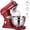 Red 8.4QT, variant on ZACME 8.4QT Commercial Stand Mixer 800W, 11 Speed, Metal Food Mixers Kitchen Electric Stand Mixer with Stainless Steel Bowl 8L, Dough Hook, Whisk and Beater, Cream White