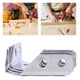 thumbnail image 3 of Brackets Triangulares Soporte Triangular Esquina 8/12 Piezas Acero Inoxidable Con Tornillos, 3 of 9
