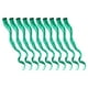 thumbnail image 5 of 10 piezas Extensiones de cabello de color verde Postizo para mujer Extensiones de cabello decorativas Extensiones de cabello para niña con pinzas para el cabello (rizado), 5 of 6