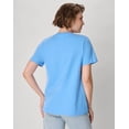 thumbnail image 2 of Hanes Perfect-T Women's Cotton Crewneck T-Shirt Carolina Blue S, 2 of 7