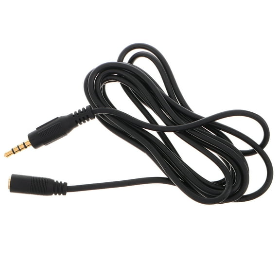 Worgeous Audio Cable For Smartphones Microphone Extension Cord 2m Trrs Headphone Cable Speaker Extension Cable For Sound Recording