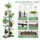 thumbnail image 5 of de Metal para Plantas de 6 Niveles y 7 Macetas, Soporte para Plantas, Mueble para Plantas, Base para Macetas, Estante para Plantas, Soporte para Plantas Interior, 5 of 5