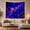Glowing Reef, variant on Affectionate Sea Otters Floating with Glowing Jellyfish Dreamy Digital Art for Ocean Lovers Bioluminescent Wall Decor Housewarming Gift Tapestry Wall Hanging for Bedroom and Living Room
