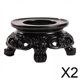 thumbnail image 1 of 2x Soporte De Bola De Vidrio, Pedestal De Exhibición Coleccionable Para Tienda, Estante Para El Hogar, 6cm, 1 of 8
