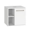 thumbnail image 2 of MOBI Mueble de Baño Flotante Mendoza – 1 Puerta 3 Entrepaños Color Blanco, 2 of 4